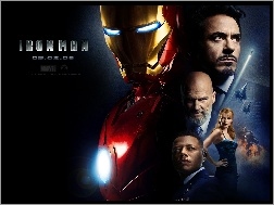 Gwyneth Paltrow, Terrence Howard, Robert Downey Jr., Iron Man, Jeff Bridges